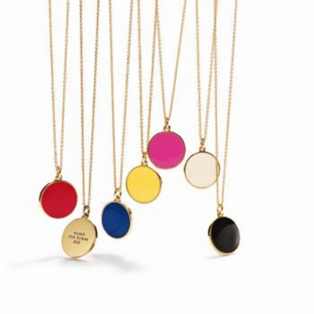 Kate Spade idiom make a splash necklace